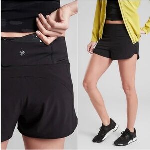 Athleta Women’s Black Running Free Short‎ 3.5”​